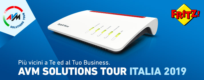AVM ti invita al primo Solution Tour in Italia!