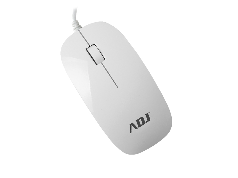 MOUSE-USB-OTTICO-3D-SLIM-WH-1000-DPI-PLUG&PLAY-ADJ