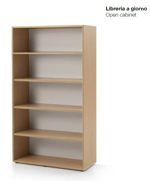 LIBRERIA A GIORNO IN NOBILITATO FAG GIO 100X45X150