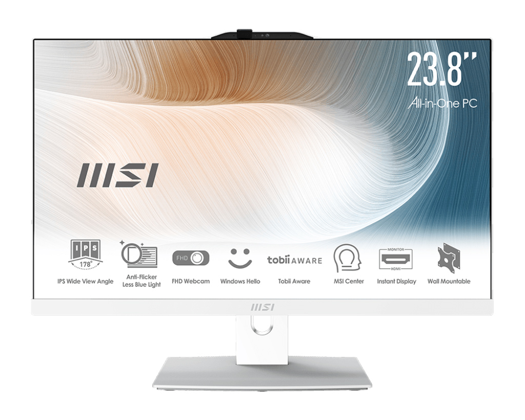 AIO-23,8-I5-16GB-512GB-W11P-WH-MODERN-INTEL-I5-1240P