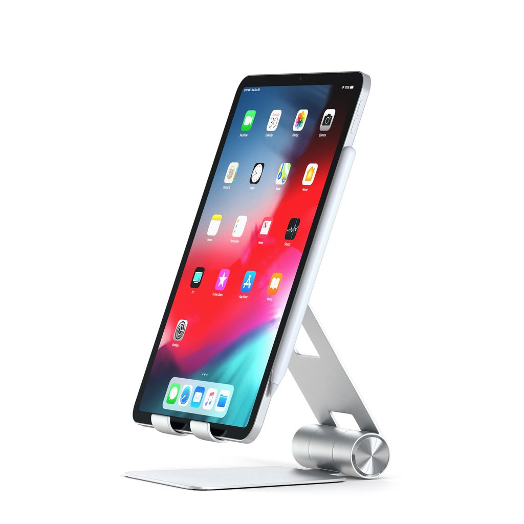 R1 ALU FOLDABLE STAND SATECHI SILV PER TABLET