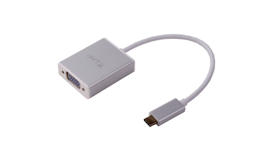 ADATTATORE USB-C TO VGA SILVER LMP TYPE C