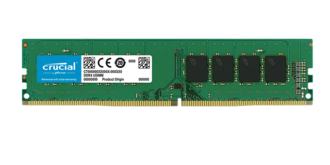 DDR4 8GB 2666 MHZ DIMM CRUCIAL CL19 1,2V
