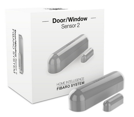 DOOR/WINDOW-SENSOR-2-Z-WAVE5-BLACK-SENSORE-PORTE/FINESTRE-+-TEMP.