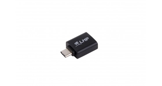 ADATTATORE USB-C TO USBA (F) LMP BLACK TYPE C