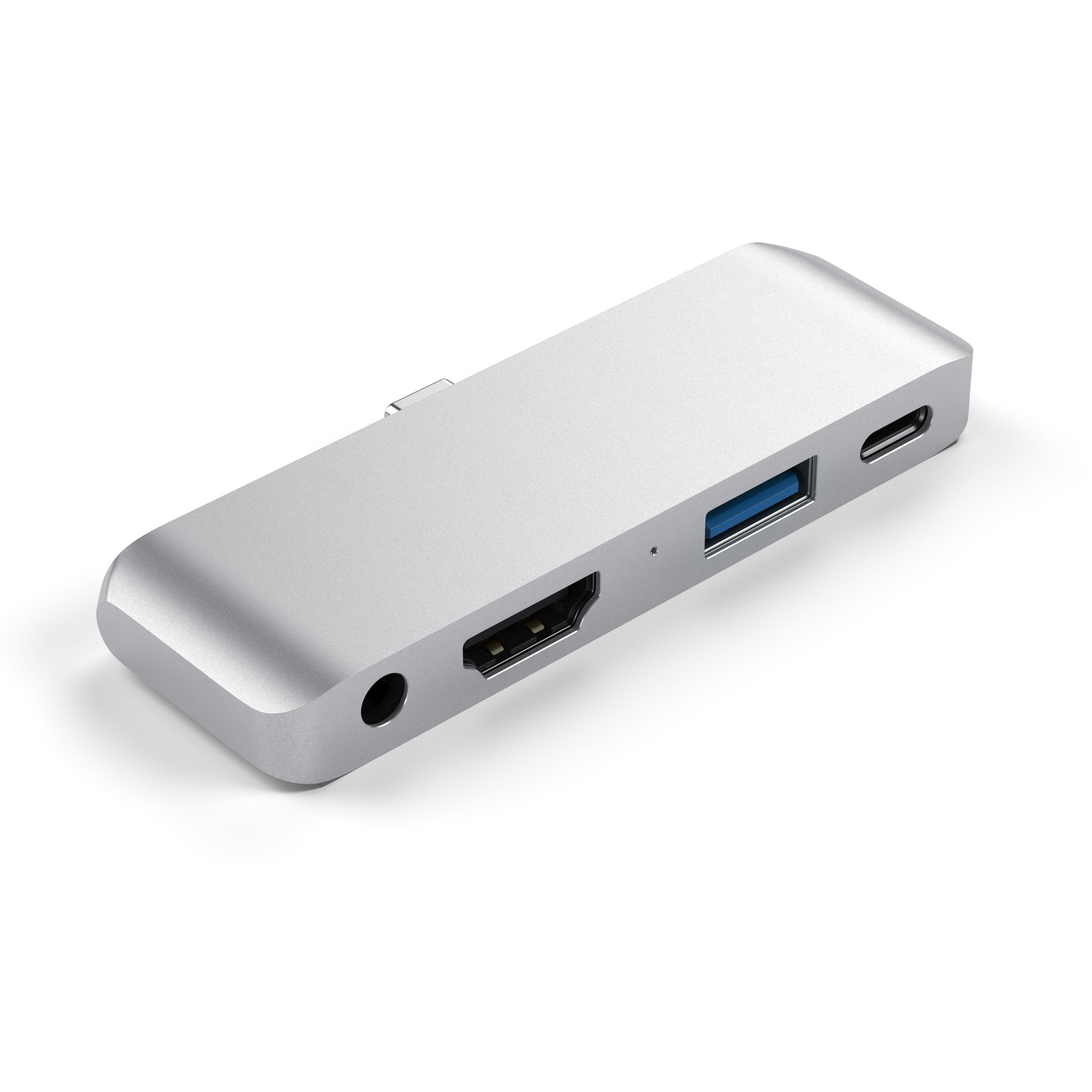 HUB-DOCK-TYPE-C-MULTIPORT-SILVER-HDMI4K-1USBC-1USB3-JACK