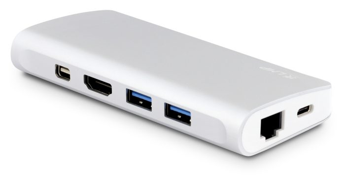 TRAVEL-DOCK-USB-C-4K-9P-SILVER-LMP