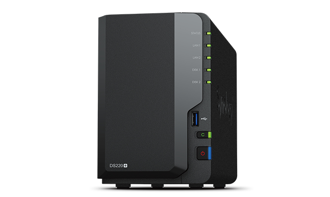 NAS SYNOLOGY DS220+ 2HD 3.5/2.5 2.0GHZ DDR4 2GBDDR4 2PUSB3.0