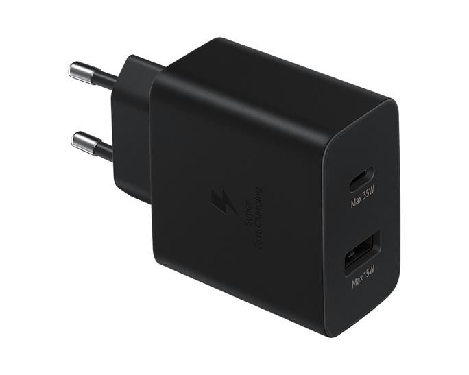 CARICA BATTERIA SAMSUNG EP-TA220 TYPE C 35W FAST CHARGE BLACK