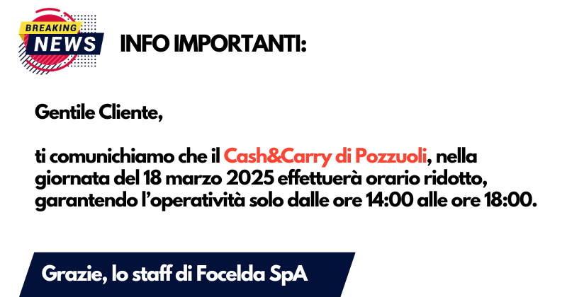 News Cash&Carry Pozzuoli