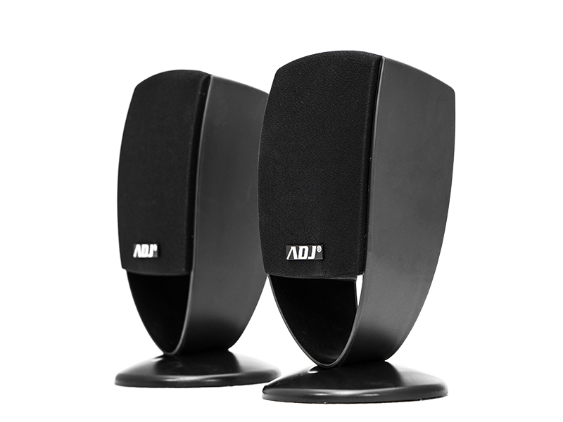 Slinky Speaker ADJ USB Set 2.0 - Potenza in uscita: 4W - Alimentazione tramite USB - Colore Nero