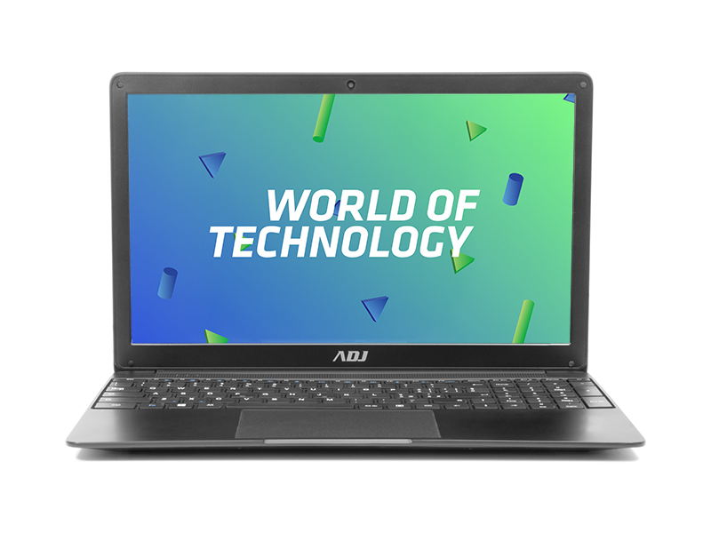 Notebook ADJ J-Book 15.6" - Display 15.6" IPS LED Full HD 1920x1080 pixels - Processore Intel® Celeron® N4020 - GPU Intel® HD Graphics 600 - Memoria Ram 8GB - SSD M.2 256GB - USB 3.0 x 2 - Webcam frontale 2.0 Mp - Windows 10 - Colore Nero