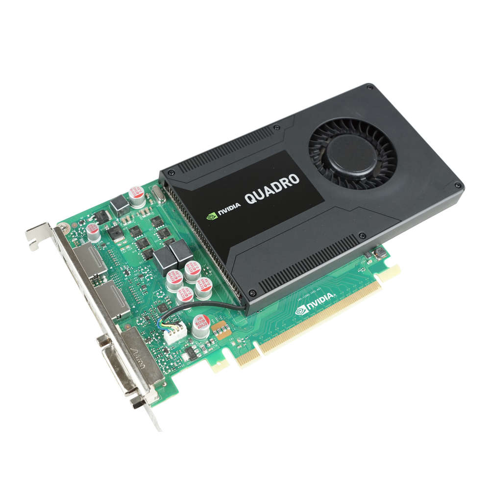 vga usata ricondizionata Nvidia Quadro K2200 4gb ddr5  128bit dvi-I dl + 2x dp 1.2  pci-e