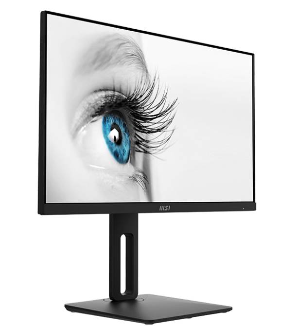 monitor msi Pro 23,6" ips full hd 16:9 con funzione tilt (pivot) hdmi e vga colore nero