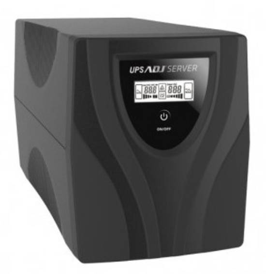 Gruppo di Continuità ADJ UPS3000 da 3000VA Server con 6 uscite IEC 320 C13 e con Display LCD