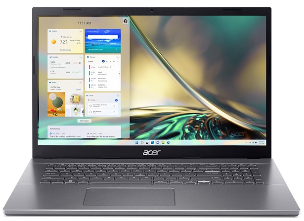 Notebook Acer Aspire 5  lcd ips 17,3" full hd  cpu Intel i5-12450h  ram 16gb  ssd 512gb  Windows 11 Professional colore Silver