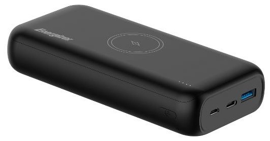Power Bank Energizer Ultimate 20.000mah uscite usb-A e usb-C con Power Delivery e Wireless