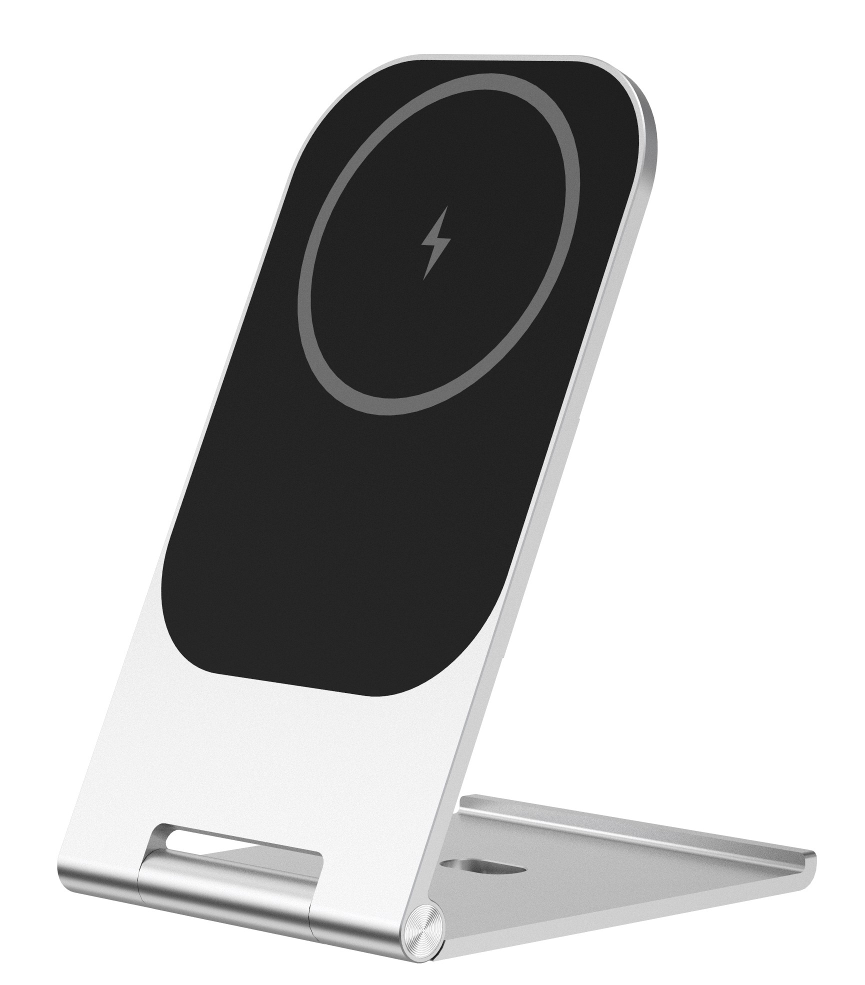 Supporto con attacco Magnetico Energizer WCP102 per ricarica Wireless per smartphone compatibili MagSafe utilizzo verticale ed orizzontale Ultrasottile 
