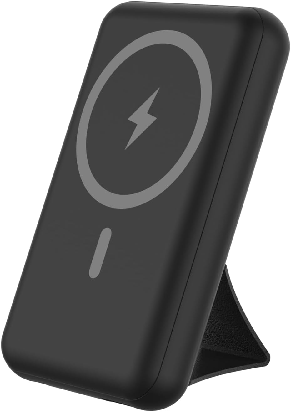 Power Bank  10.000mah Magsafe Wireless Usb Power Delivery 20watt  colore Nero