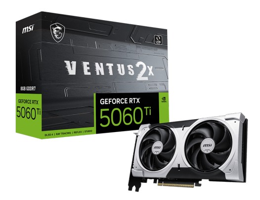 MSI Nvidia GeForce RTX 5060 TI 8G VENTUS 2X PLUS  8gb gddr7