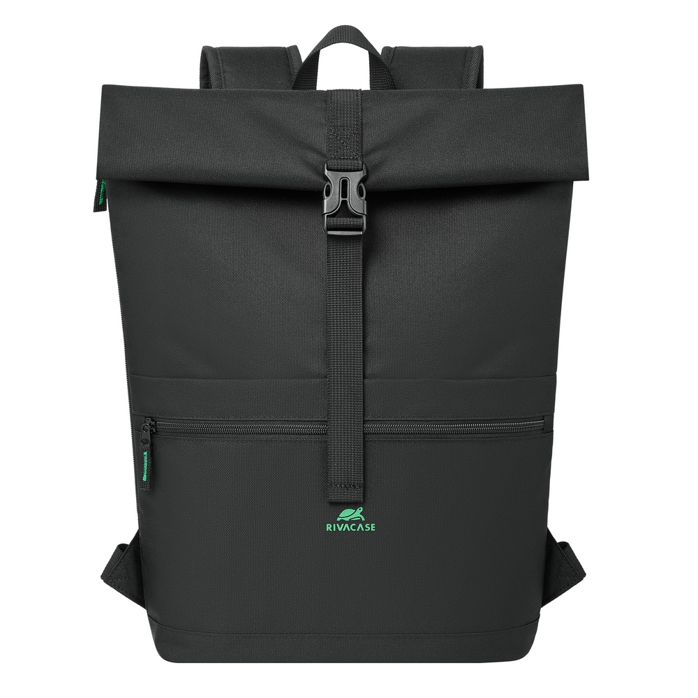 Borsa Zaino per Notebook da 14" e 15.6" Rivacase Gremio 5567 ECO Rolltop capienza 15Llt colore Nero