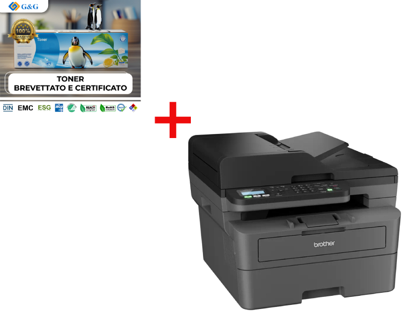MFCL2800DW+KIT TONER