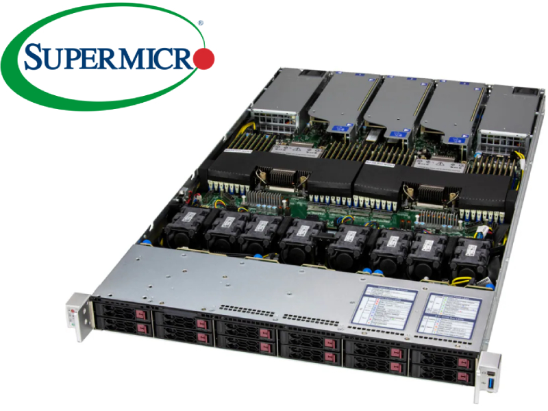 SMC-RACKSERVER-1U-2S