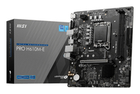 MSI PRO H610M-E scheda madre Intel H610 LGA 1700 micro ATX