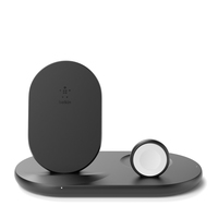 Belkin Boost Charge Auricolare, Smartphone, Orologio intelligente Nero USB Carica wireless Ricarica rapida Interno