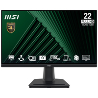 MSI Pro MP225V Monitor PC 54,5 cm (21.4") 1920 x 1080 Pixel Full HD LCD Nero