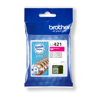 Brother LC421M cartuccia d''inchiostro 1 pz Originale Magenta