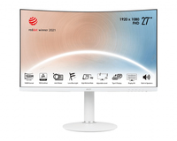 MSI Modern MD271CPW 68,6 cm (27") 1920 x 1080 Pixel Full HD Bianco